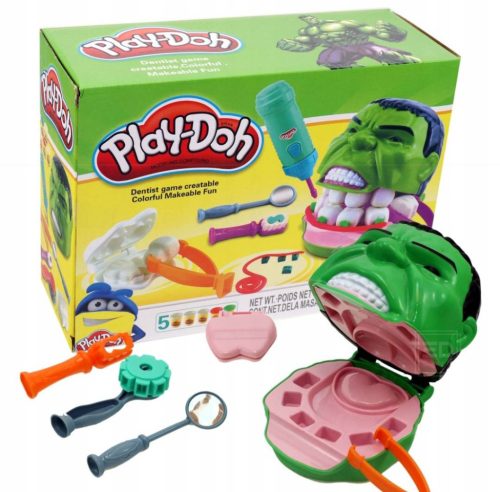 HULK Play-Doh Dentist 5 tuba SET ZA DJECU NA POKLON