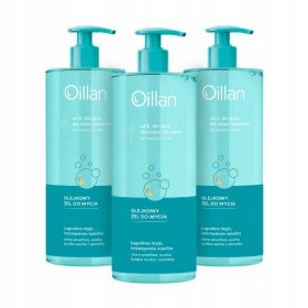   OILLAN Avena Oil Active - Olejkowy żel do mycia 3x750 ml za osjetljivu kožu