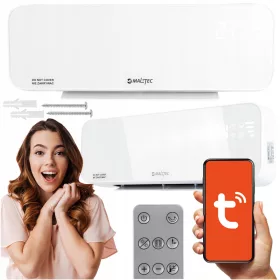   STAKLENA ZRAČNA ZAVJESA ŠTEDNI GRIJAČ WIFI DALJINSKI 2000W