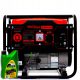  Kraft&Dele prijenosni monofazni generator 1700 W benzin + Kraft&Dele RST rukavice veličina 10 - XL 1 par