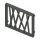 Esperto Radiators 351 W crni ukrasni radijator