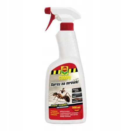  Raspršivač, aerosol protiv mrava, srebrne ribice Compo 1 kg 500 ml