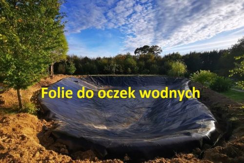 Folija za ribnjake / Geomembrana debljine 1,0 mm, crna