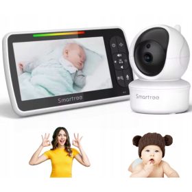   Elektronička dadilja s kamerom na żywo i noćnim načinom rada