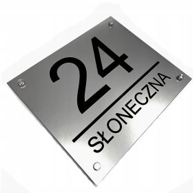 Gravermon kućni broj 30 x 25 cm