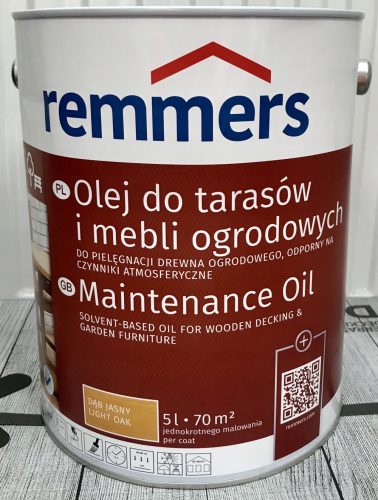 Remmers Pflege-ol ulje za drvo 15L SVIJETLI HRAST
