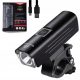 West biking rasvjeta za bicikl Rasvjeta za bicikl 1300 lumena 1300 lm USB