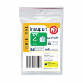 PIC Inupen 32G 4mm Iglice za inzulinske olovke, 5 kom