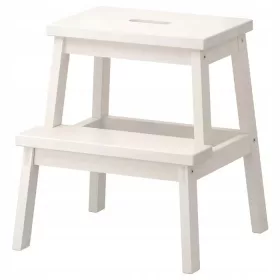 IKEA BEKVAM Taboret s stepenicom, bijeli, 50 cm