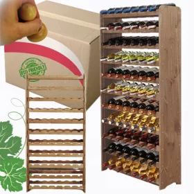 Stalak za vino RW31-77 smeđa