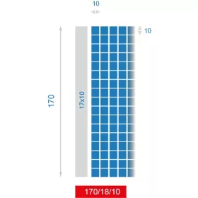   MREŽICA ZA ŠUMSKU OGRADU 170/18/10 L 25MB + spajalice MREŽICA KVADRATNA