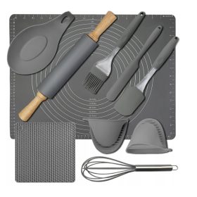   Silikonski set za pečenje XXL sa velikom stolnicom i priborom za kuhinju