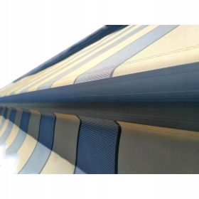 Tenda za balkon i terasu 195 x 150 cm bež, nijanse sive