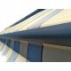 Tenda za balkon i terasu 195 x 150 cm bež, nijanse sive