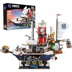    Popeye Pirate Ship PANTASY Creator Set kompatibilan s LEG O 86402
