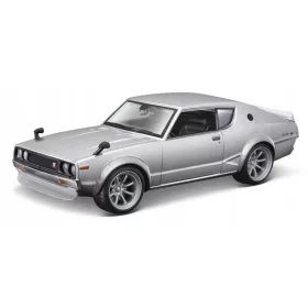   Nissan Skyline 2000GT-R KPGC110 Srebrna 1:24 Model za Sastavljanje