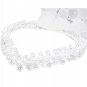   PRIČESTNI VIJENAC s perlama i šiljastim oblikom za djevojčice