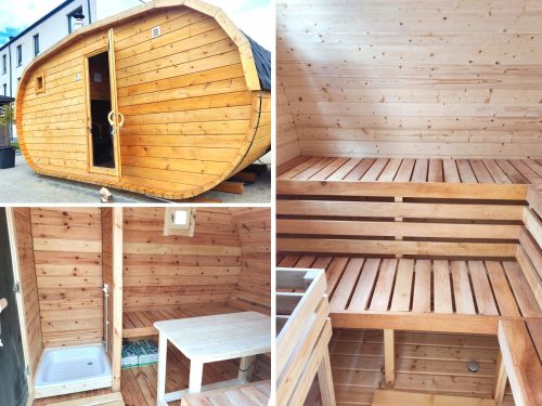 Sauna - Sauna eco100.pl 240 x 500 x 240 cm