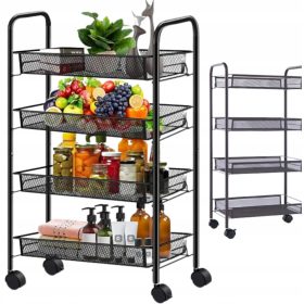 Polica na četiri razine na kotačima SZ08