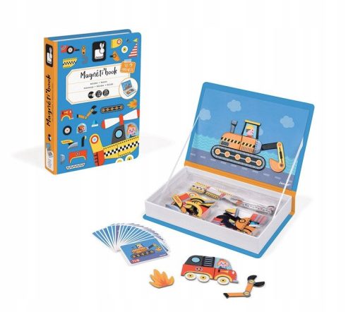 Magnetna puzzle Vozila Magnetibook edukativna igračka