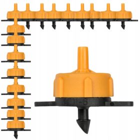    Emitter Dripper s kompenzacijom tlaka 2l/h učinak 4mm Navodnjavanje 1 kom