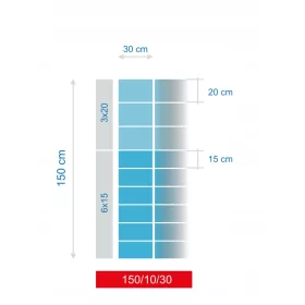   Mreža - MREŽICA ZA ŠUMSKU OGRADU 150/10/30 L 50m + SKOBLE Mostostal-Met