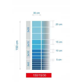   Mreža - MREŽICA ZA ŠUMSKU OGRADU 150/15/30 L 50m + SKOBLE Mostostal-Met