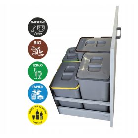 SORT 62L kanta za otpatke za ormarić sa 60 ladica