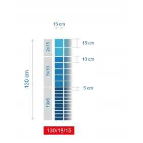   Mreža - MREŽICA ZA ŠUMSKU OGRADU 130/18/15 L 50m + SKOBLE Mostostal-Met