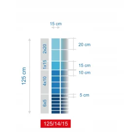   Mreža - MREŽICA ZA ŠUMSKU OGRADU 125/14/15 L 50m + SKOBLE Mostostal-Met