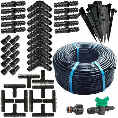  SET kap po kap s kompenzacijskim vrtnim crijevom NAVODNJAVANJE 100M SET3 +100