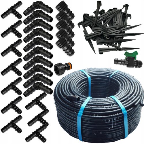  SET kap po kap s kompenzacijskim vrtnim crijevom NAVODNJAVANJE 100M SET1 + 20