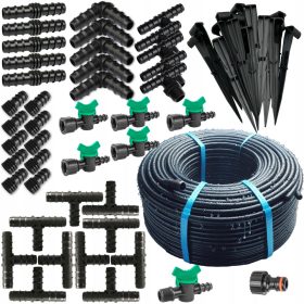    SET od 48 ELEMENTA kap po kap vrtno crijevo NAVODNJAVANJE 100M SET1 + 20