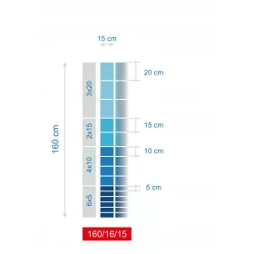   Mreža - MREŽICA ZA ŠUMSKU OGRADU 160/16/15 L 50m + SKOBLE Mostostal-Met