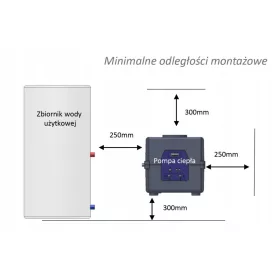 Visokoučinkovita dizalica topline zrak-voda Fervor 2850 kW