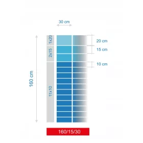 Mreža - ŠUMSKA MREŽA za JELENE 160/15/30 L 50m +
