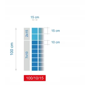 Mreža - MREŽA ZA ŠUMSKU OGRADU 100/10/15 M + SKOBLE 50 m