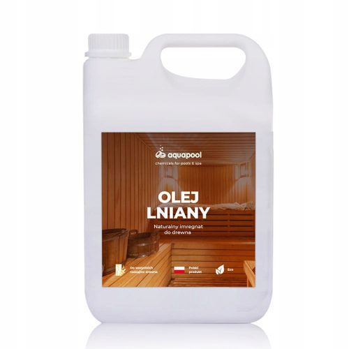 LANENO ULJE ZA IMPREGNACIJU DRVA U FINSKOJ SAUNI 5L