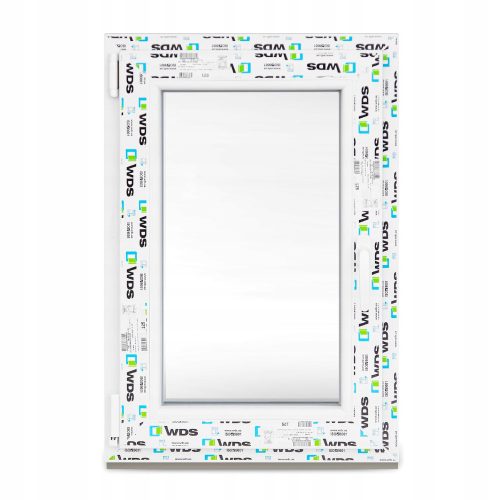 Prozor od PVC-a s dva stakla bijele boje 865 x 835