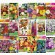  FLOWER SEEDS COLLECTION set, sjeme, 10 pakiranja
