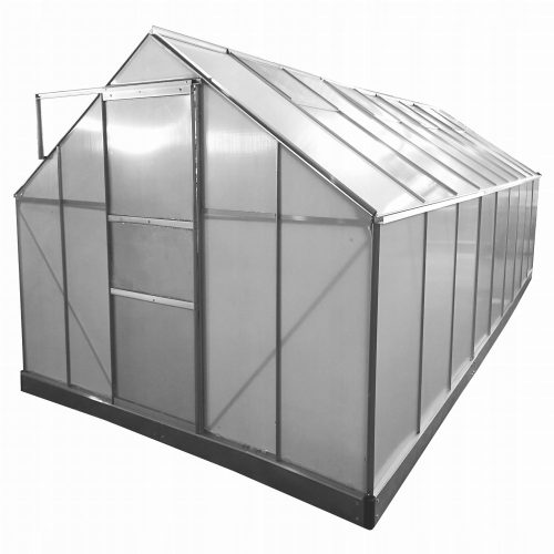 Vrhunski staklenik za vrt - Polikarbonatni staklenik 550 x 250 m x 205 cm