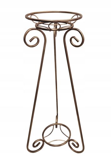 Centurion cvjetni stalak od metala 96 cm crni patinirani zlatom