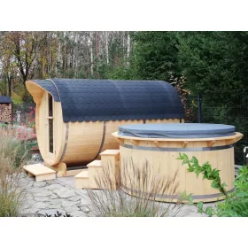 Sauna - Sauna Nordic-Sauna 210 x 240 x 210 cm