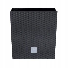    Prosperplast saksija 32 cm x 32 x 32,5 cm promjer 32 cm plastična antracit