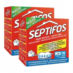   Septifos Biološki aktivator za septičke jame 2 x 18 vrećica/648 g