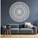 Mandala Cvijet Života Zidna Dekoracija 70 cm Bijela