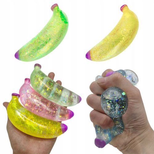 6x SLIME BANANA ANTISTRES RASTEGLJIVA SENZORNA VOĆNA ŠALA
