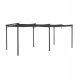 Paviljon za vrt - Grindi metal 590 x 290 x 230 cm