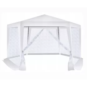   Vrtni paviljon s mrežom protiv komaraca - Stator Paviljon 6 zidova 4 x 4 x 2,45 m