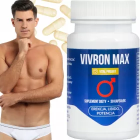   Vivron Max Kapsule za Potenciju i Snažniju Erekciju - 30 Kapsula